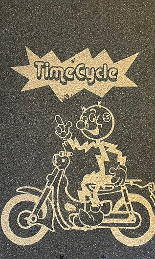 キャラクター付き店舗ロゴイラスト