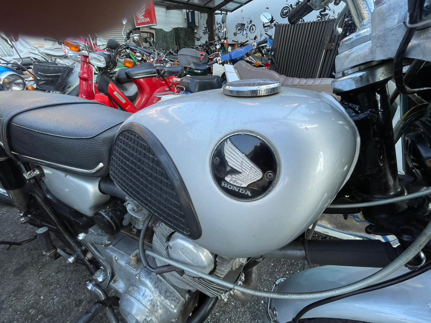 HONDAのロゴ部分